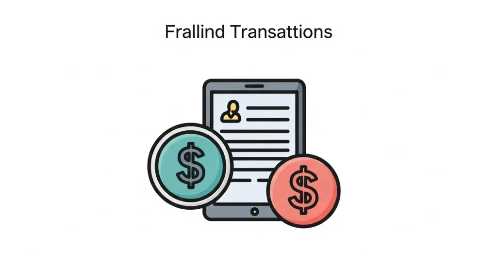 신용카드 현금화 불법사례 유형을 상징적으로 표현한 이미지