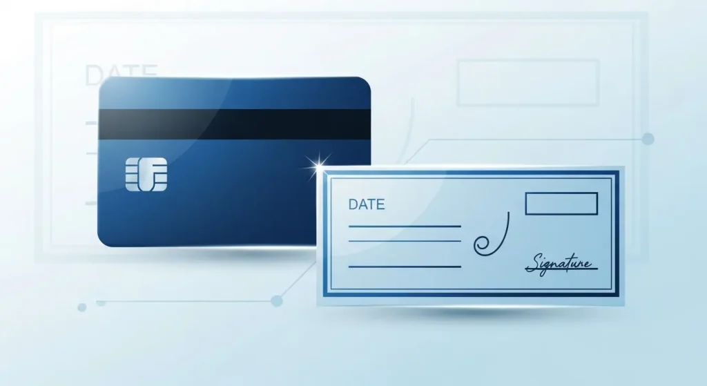 신용카드현금화 전체 가이드와 안전 팁을 상징하는 금융 일러스트 썸네일